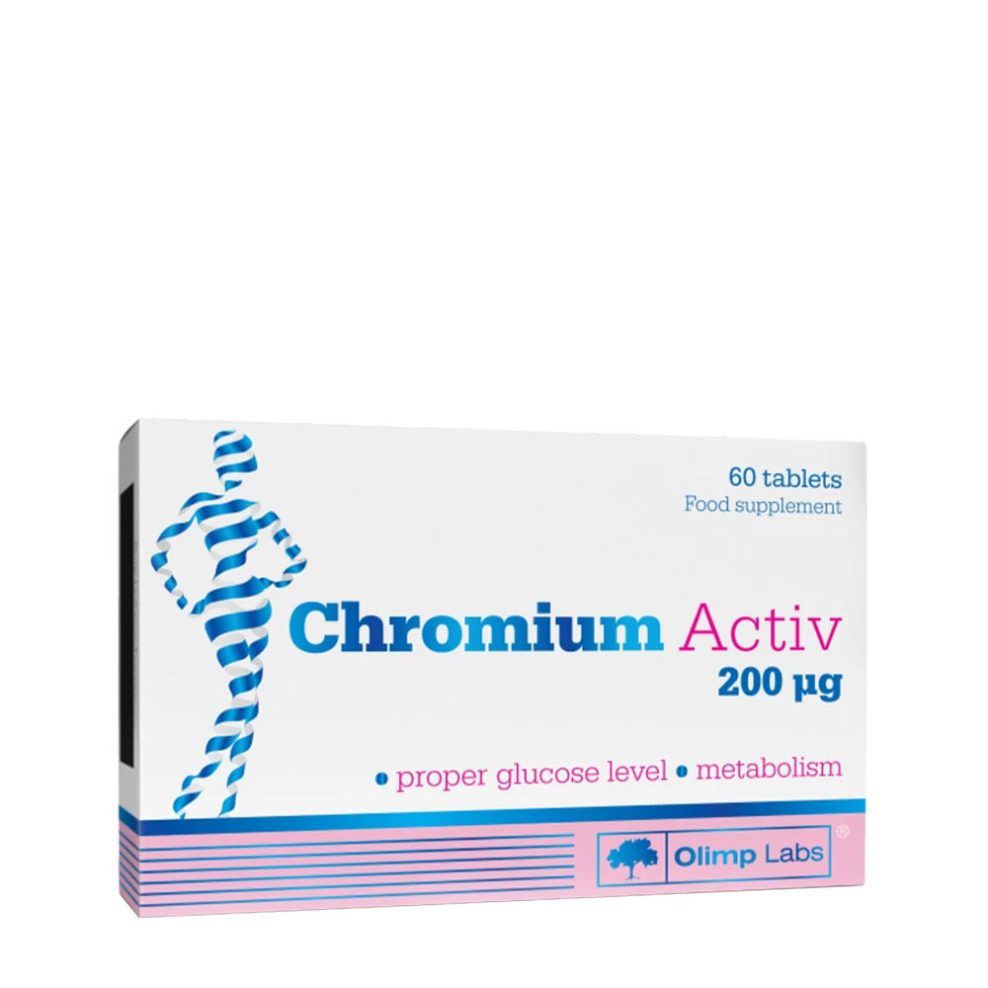 Króm 200 μg, Olimp Labs Chromium Activ 200 mcg, 60 tabletta