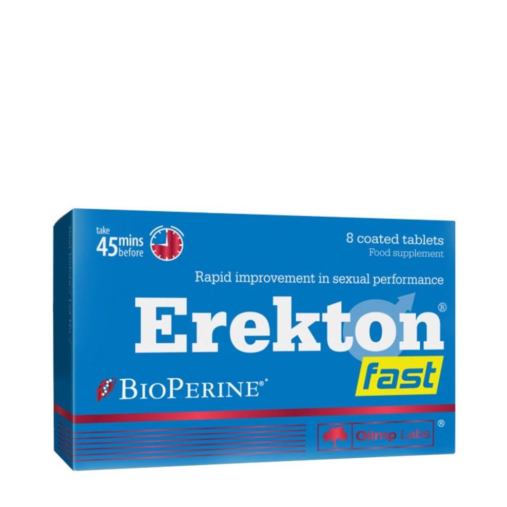 Gyógynövényes étrend-kiegészítő, Olimp Labs Erekton Fast, 8 tabletta