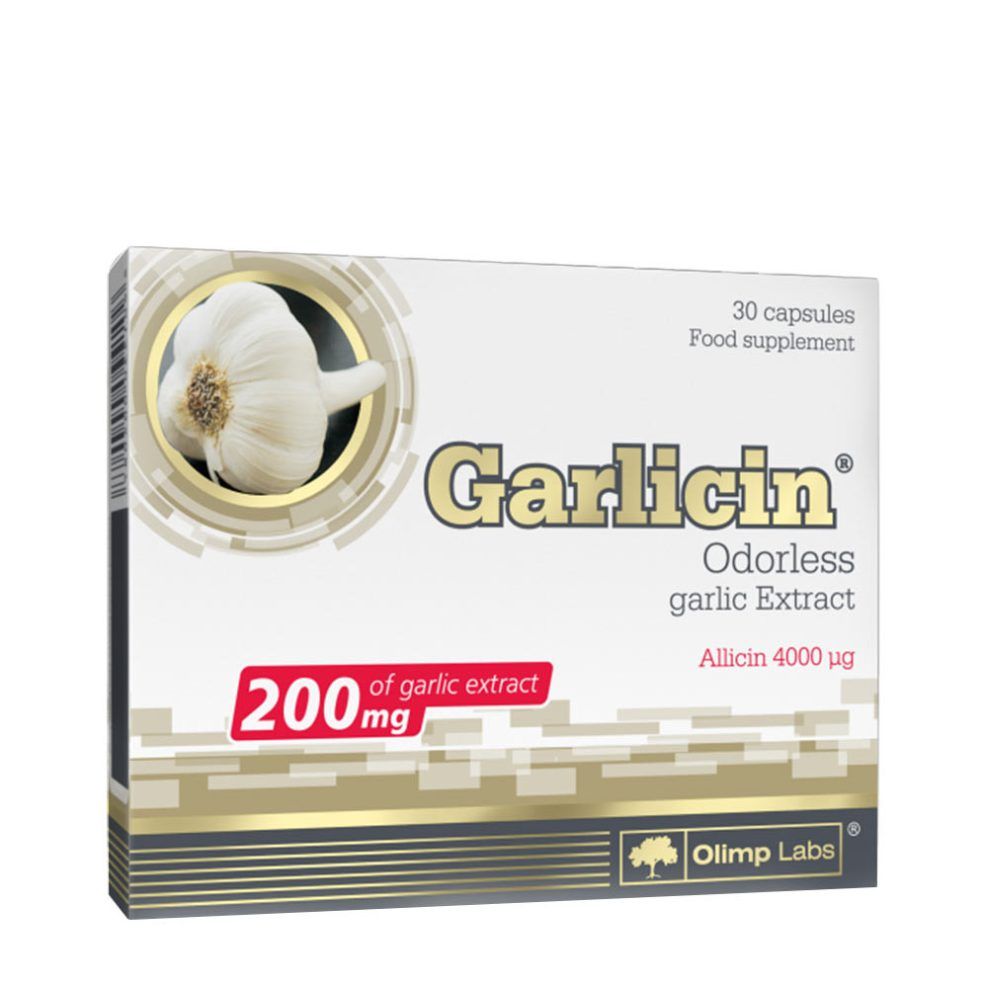 Fokhagymakivonat, Olimp Labs Garlicin, 30 kapszula