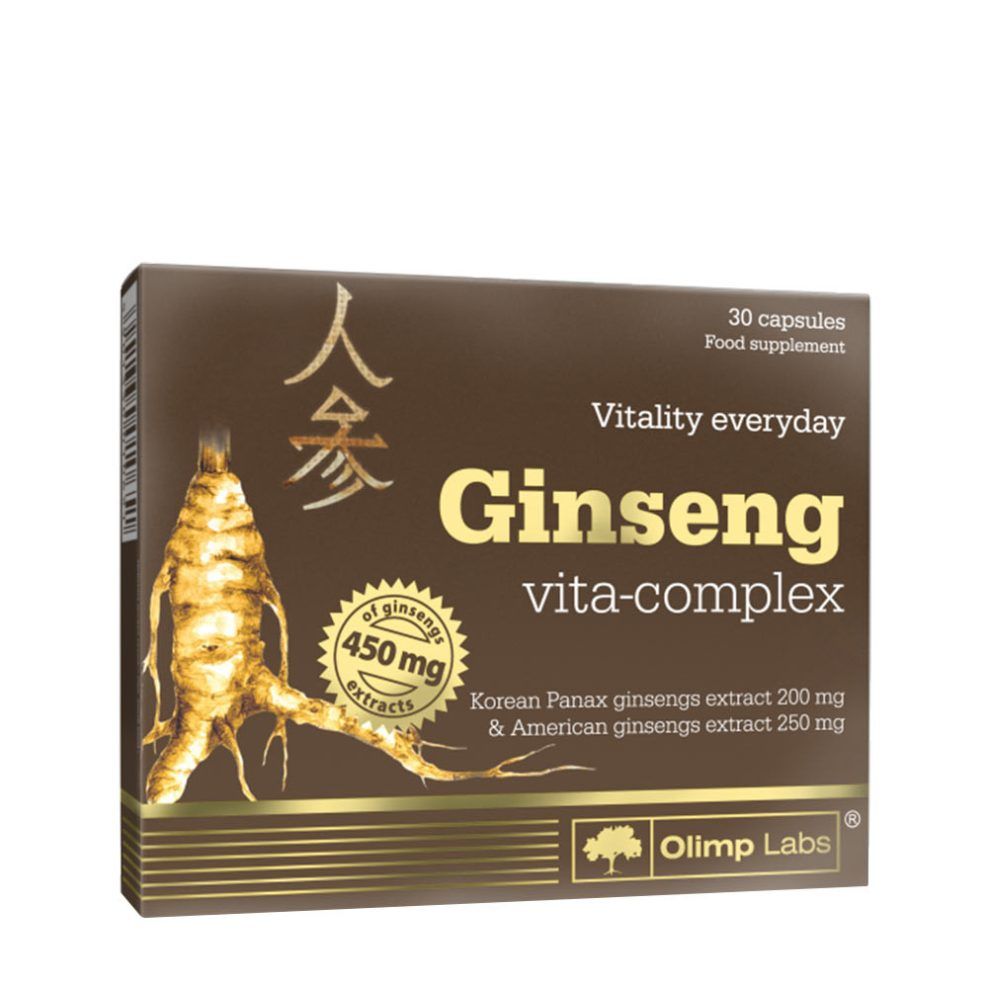 Ginzengkomplex, Olimp Labs Ginseng Vita-complex, 30 kapszula