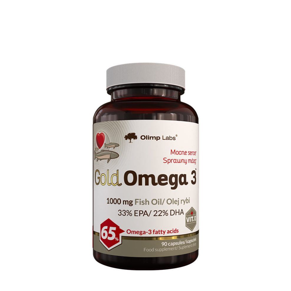 65%-os omega-3, Olimp Labs Gold Omega 3 (65%), 90 tabletta