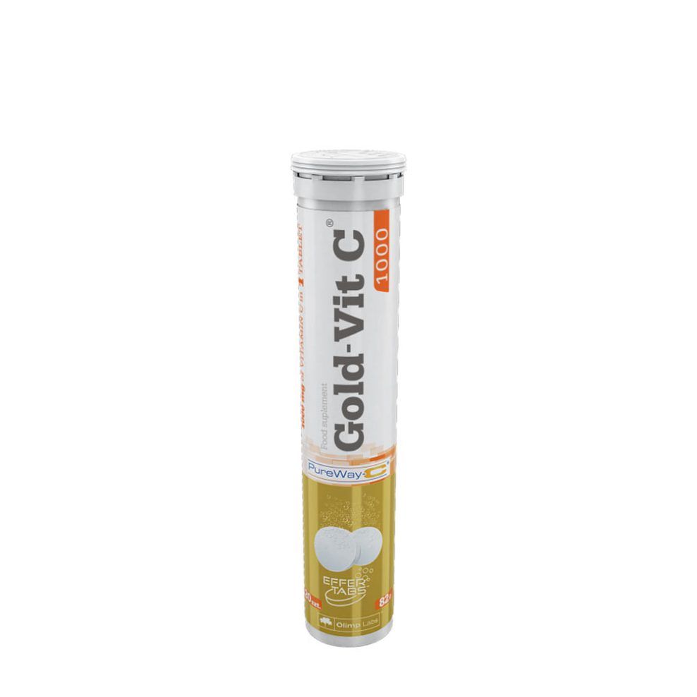 C-vitamin 1000 mg, Olimp Labs Gold-Vit C 1000, 20 pezsgőtabletta