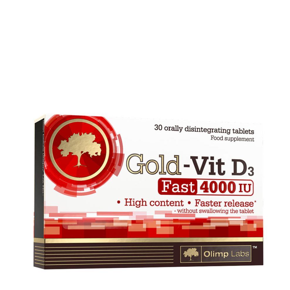 D3-vitamin 4000 NE, Olimp Labs Gold-Vit D3 FAST 4000 IU, 30 tabletta