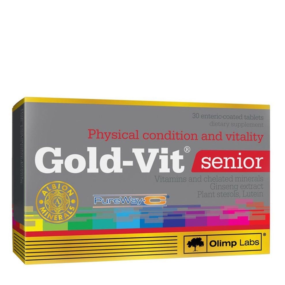 Senior multivitamin, Olimp Labs Gold-Vit Senior, 30 tabletta