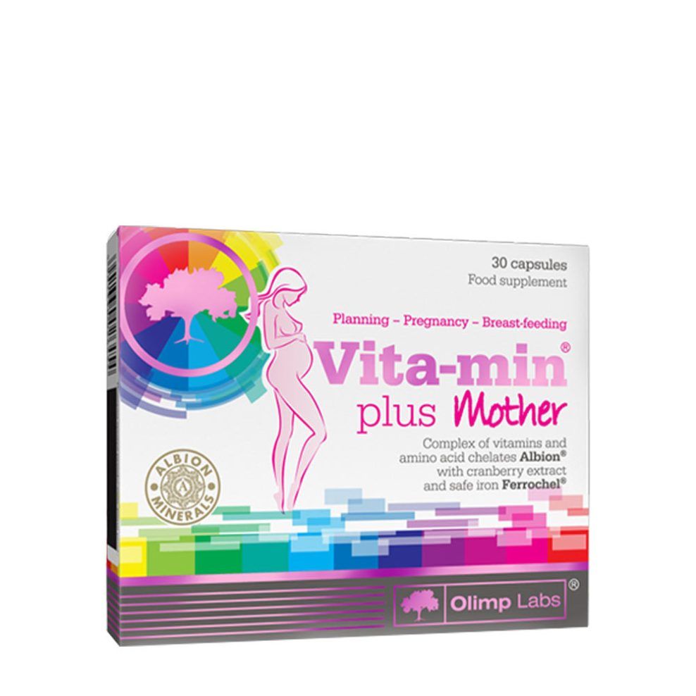 Várandósvitamin, Olimp Labs Vita-Min Plus Mother, 30 kapszula