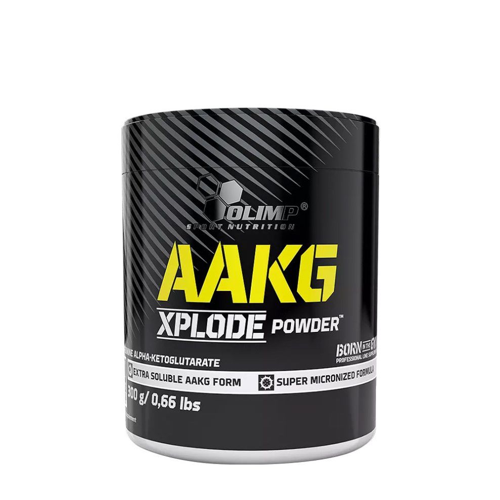 Arginin-alfa-ketoglutarát por, Olimp Sport AAKG Xplode Powder, 300 g, narancs íz
