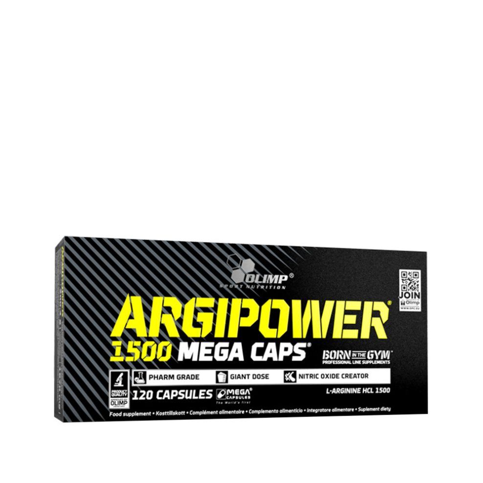 Arginin kapszula, Olimp Sport Argi Power Mega Caps, 120 kapszula