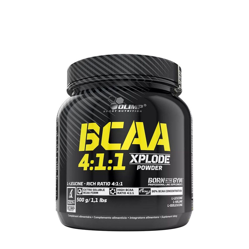 BCAA aminosav 4:1:1, Olimp Sport BCAA 4:1:1 Xplode Powder, 500 g
