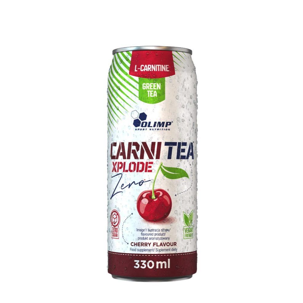 L-karnitines tea, Olimp Sport Carni-Tea Xplode Zero, 330 ml, cseresznye íz