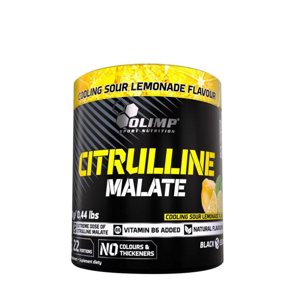 Citrullin-malát por, Olimp Sport Citrulline Malate, 200 g, limonádé íz