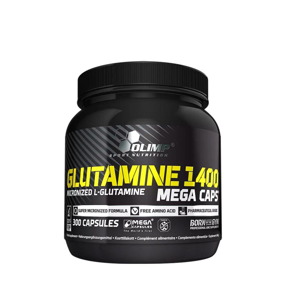 Glutamin kapszula, Olimp Sport Glutamine Mega Caps, 300 kapszula