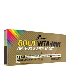 Sport multivitamin antioxidánsokkal, Olimp Sport Gold Vita-min Anti-ox Super Sport, 60 kapszula