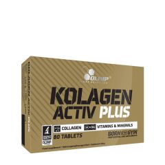 Kollagén rágótabletta, Olimp Sport Kolagen Activ Plus Sport Edition, 80 rágótabletta