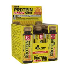 Fehérje shot, Olimp Sport Protein Shot, 9 x 60 ml, narancs íz