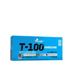 Tesztoszteronfokozó kapszula, Olimp Sport T-100 Hardcore Mega Caps, 120 kapszula