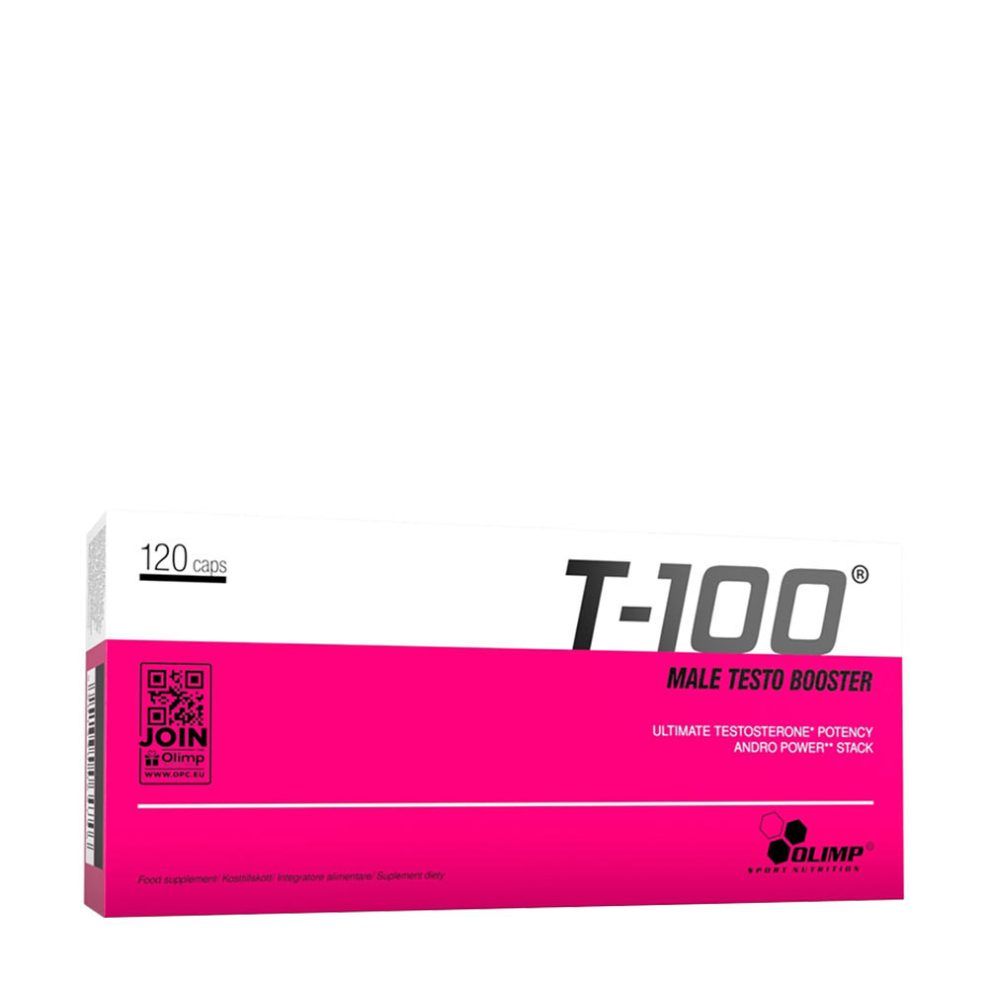 Tesztoszteronfokozó kapszula, Olimp Sport T-100® Mega Caps®, 120 kapszula
