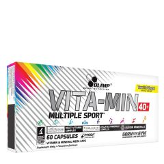 40 év feletti férfi multivitamin, Olimp Sport Vita-min Multiple Sport 40+, 60 kapszula