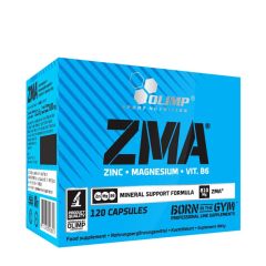 Cink, magnézium és B6-vitamin, Olimp Sport ZMA - Zinc, Magnesium, Vitamin B6, 120 kapszula