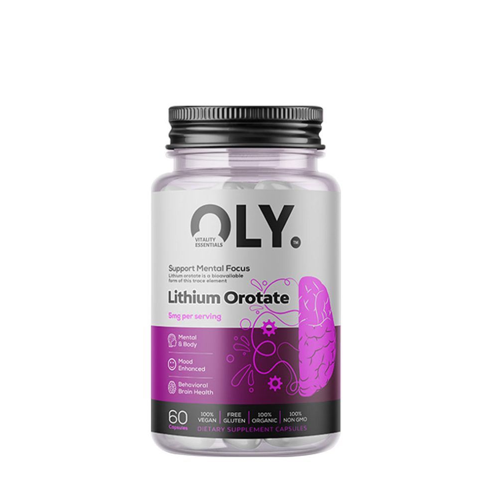Lítium-orotát 5 mg, Oly Lithium Orotate 5 mg, 60 kapszula