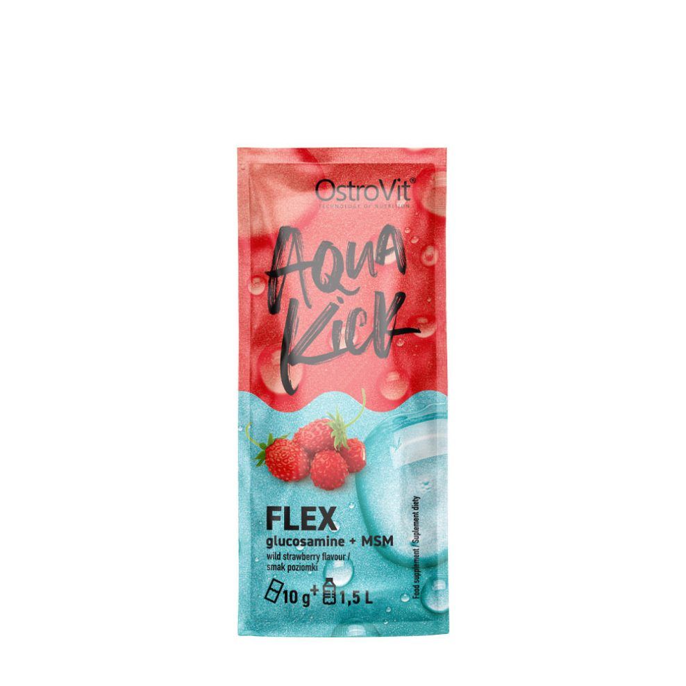 Ízületi komplex, OstroVit Aqua Kick Flex, 10 g, erdei szamóca íz