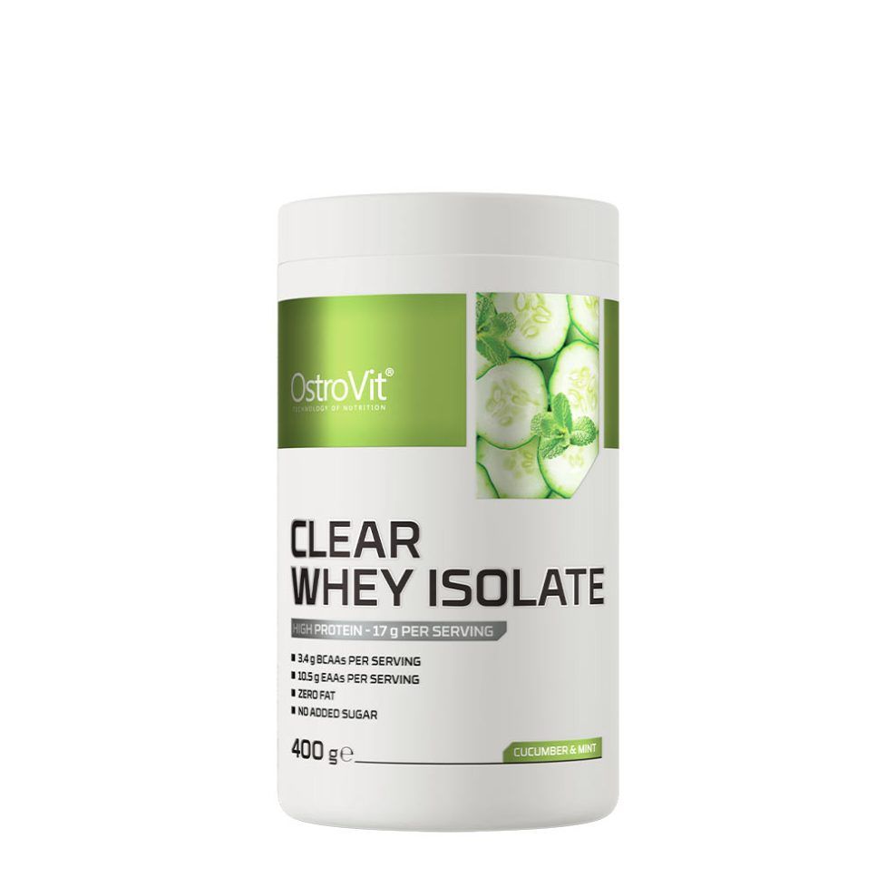 Tejsavófehérje-izolátum, OstroVit Clear Whey Isolate, 400 g