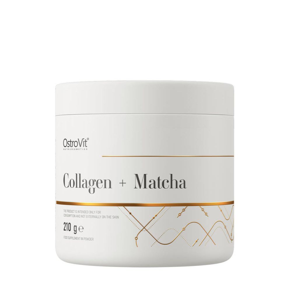 Kollagén matchával, OstroVit Collagen + Matcha, 210 g