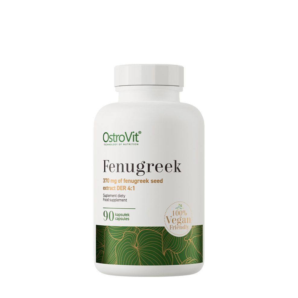Görögszéna-kivonat, OstroVit Fenugreek Vege, 90 kapszula
