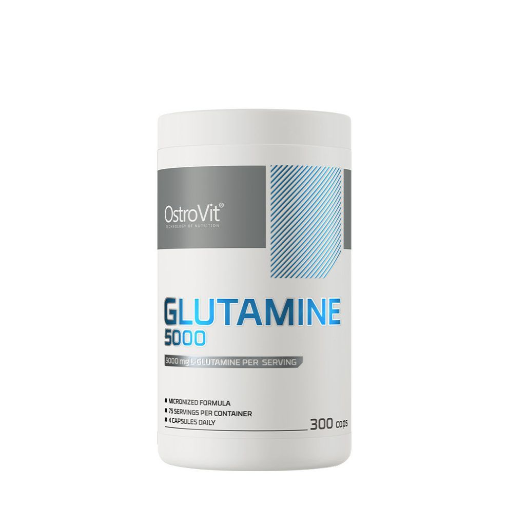 Glutamin 5000 mg, OstroVit Glutamine 5000 mg, 300 kapszula