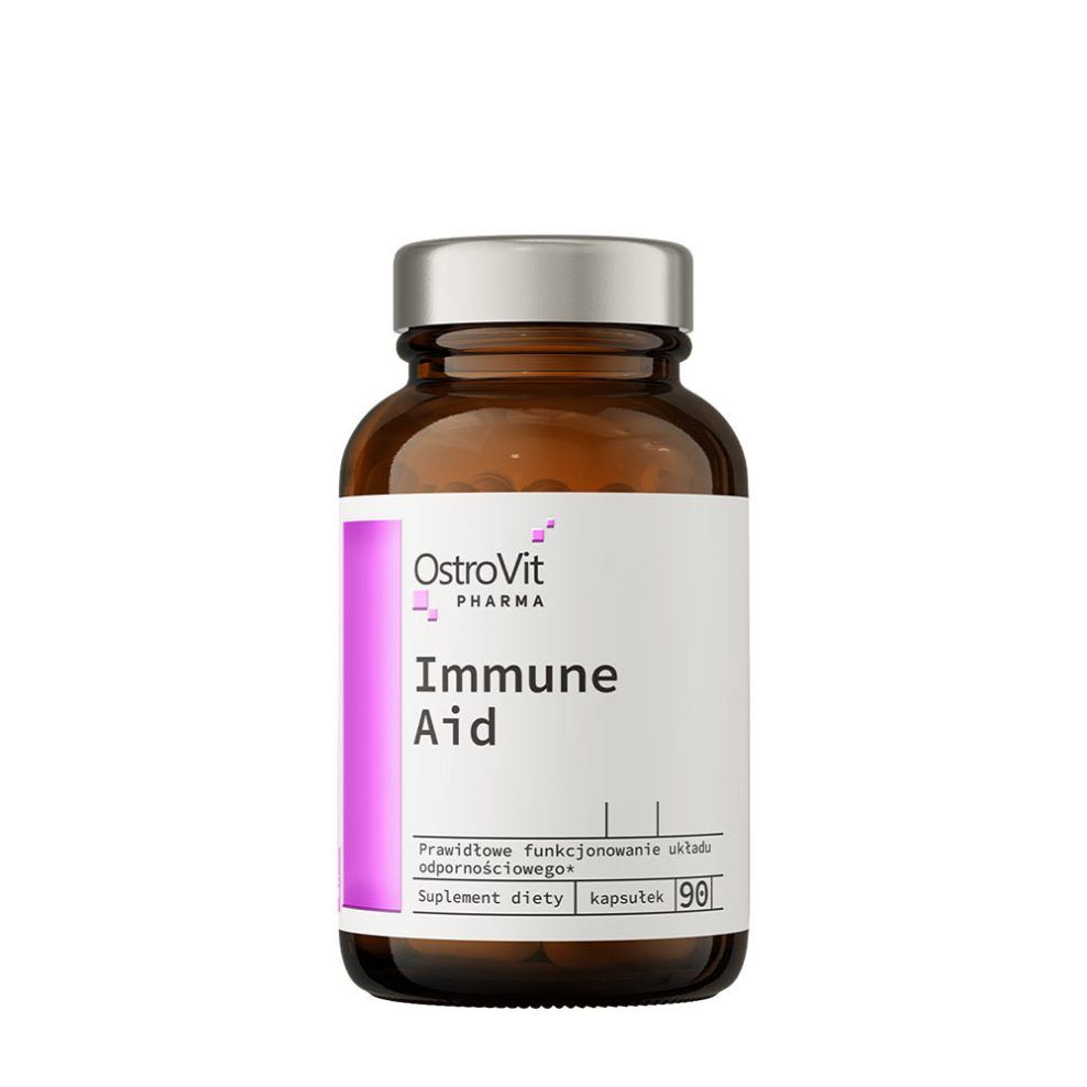 Immunrendszert támogató komplex, OstroVit Immune Aid, 90 kapszula