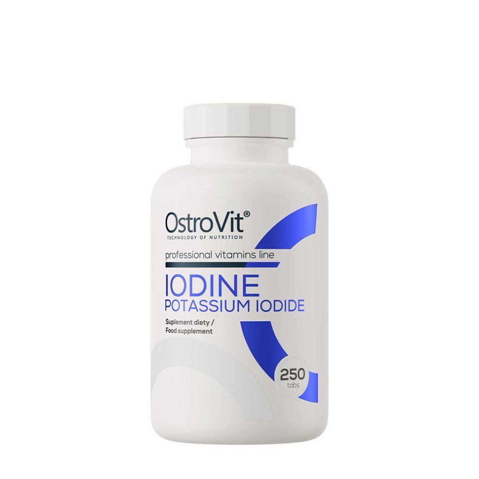 Jód kálium-jodidból, OstroVit Iodine Potassium Iodine, 250 tabletta