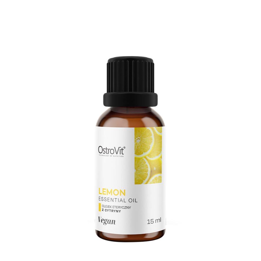 Citrom illóolaj, OstroVit Lemon Essential Oil, 15 ml