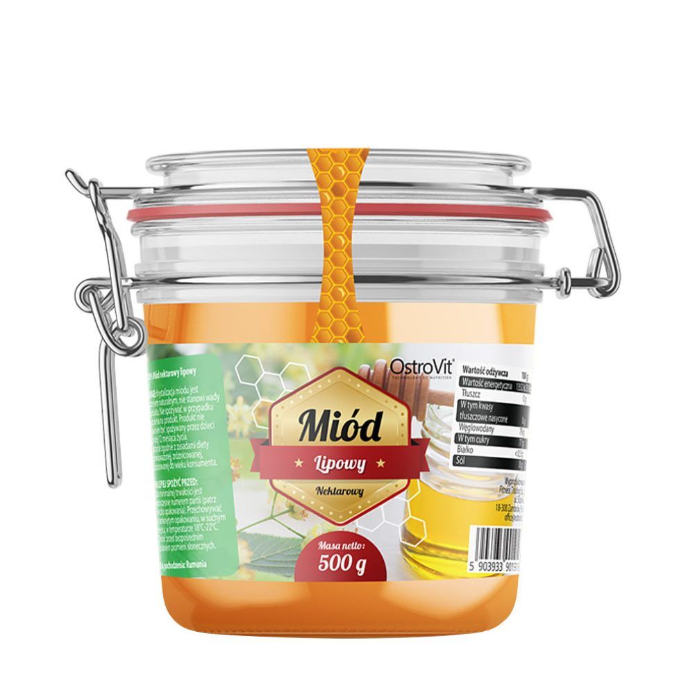 Hársméz, OstroVit Linden Honey, 500 g