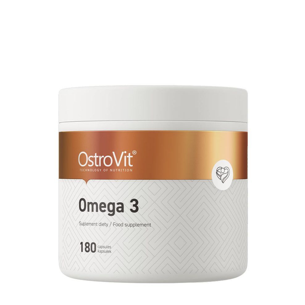Omega-3, OstroVit Omega 3, 180 kapszula
