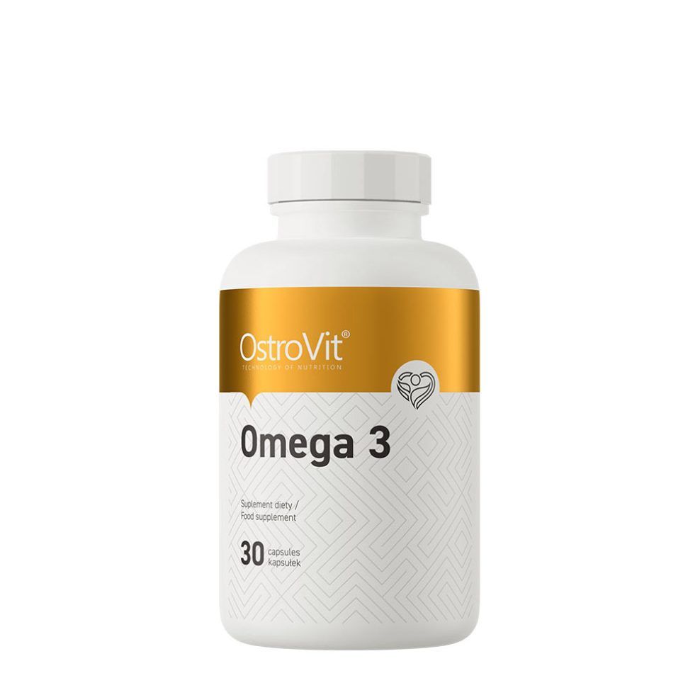 Omega-3, OstroVit Omega 3, 30 kapszula