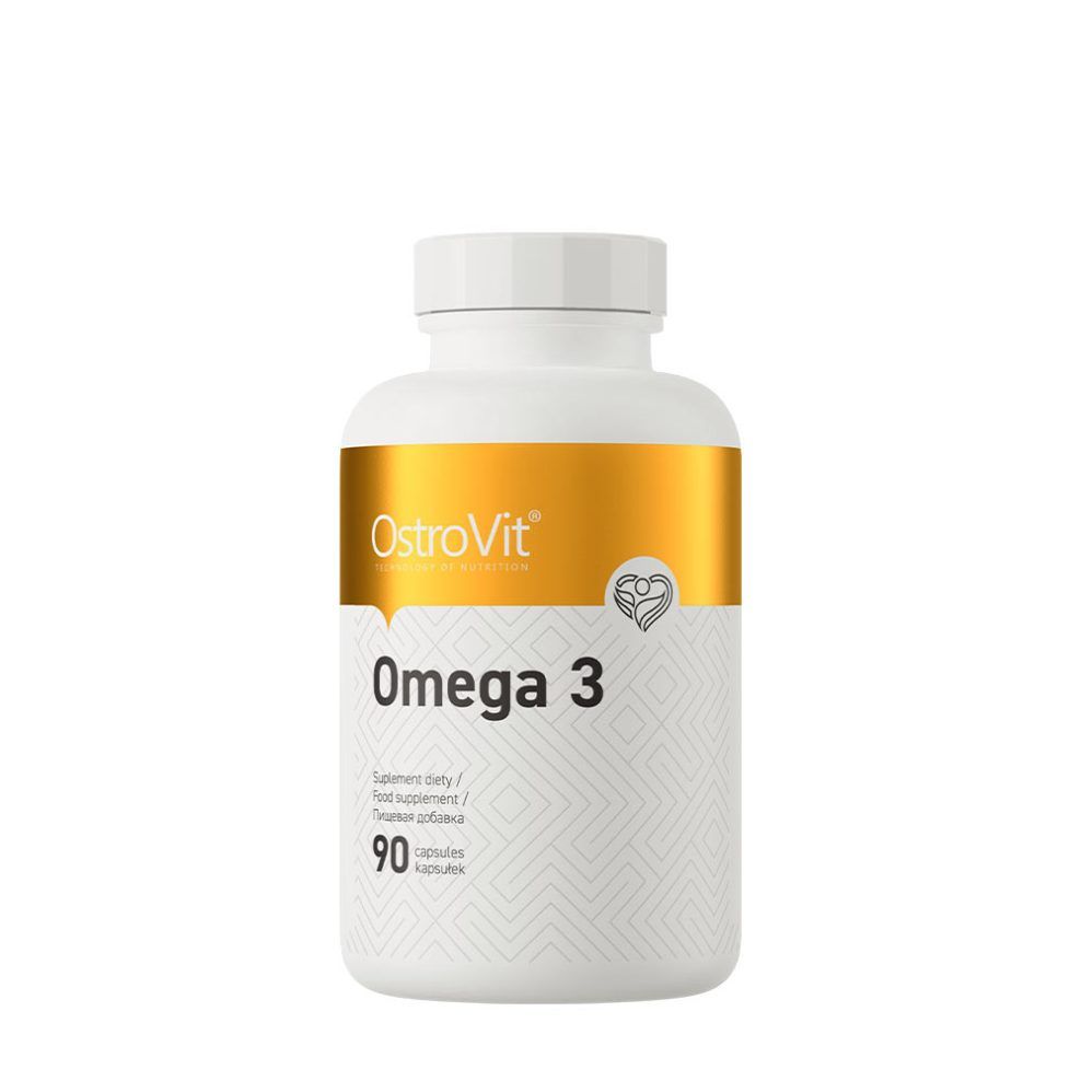 Omega-3, OstroVit Omega 3, 90 kapszula
