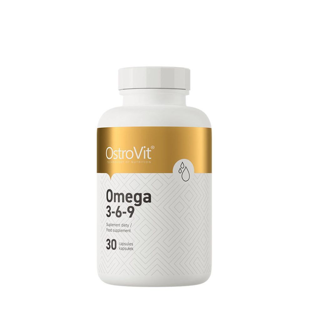 Omega-3-6-9, OstroVit Omega 3-6-9, 30 kapszula