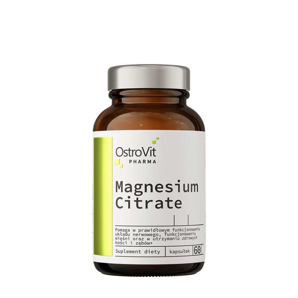 Magnézium-citrát, OstroVit Pharma Magnesium Citrate, 60 kapszula