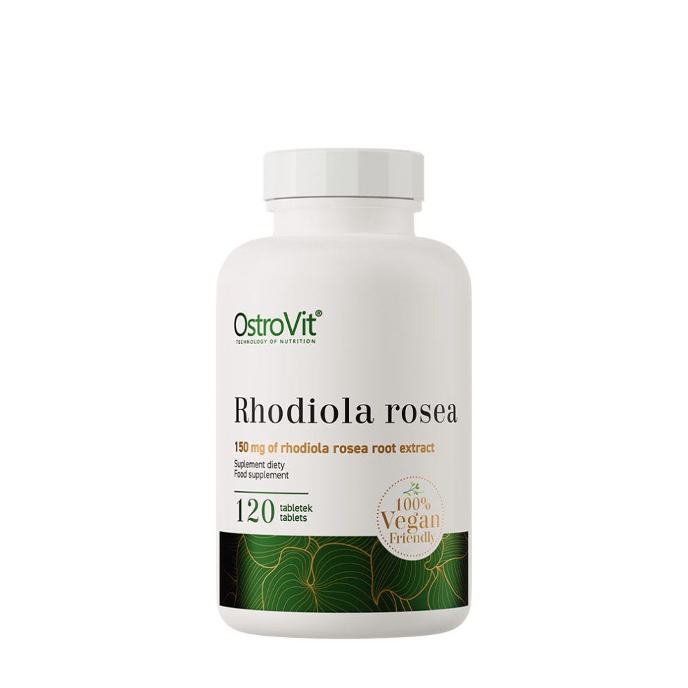 Rózsagyökér-kivonat, OstroVit Rhodiola Rosea, 120 tabletta