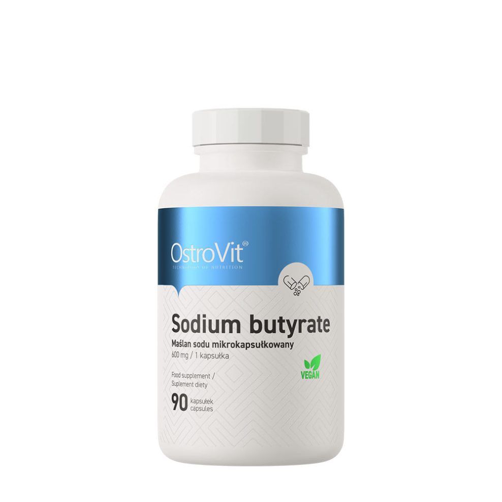 Nátrium-butirát, OstroVit Sodium Butyrate, 90 kapszula