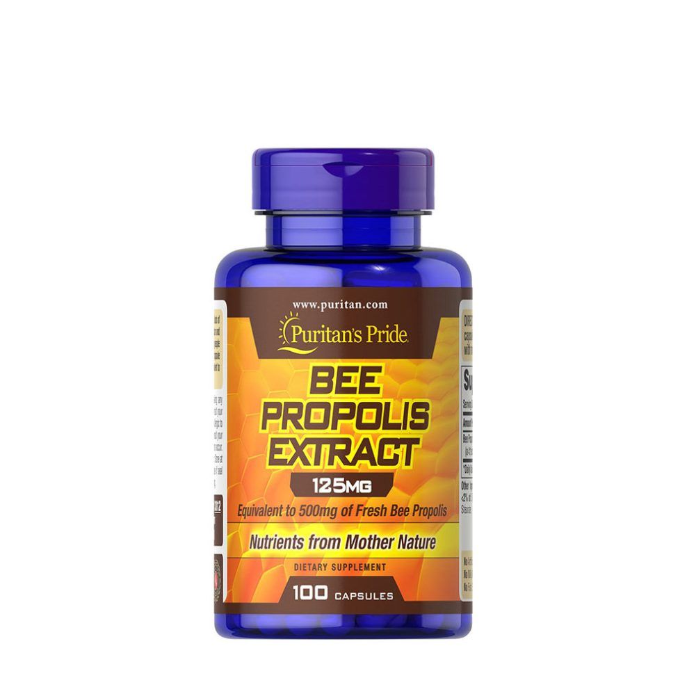 Méhpropolisz 500 mg, Puritan's Pride Bee Propolis 500 mg, 100 kapszula