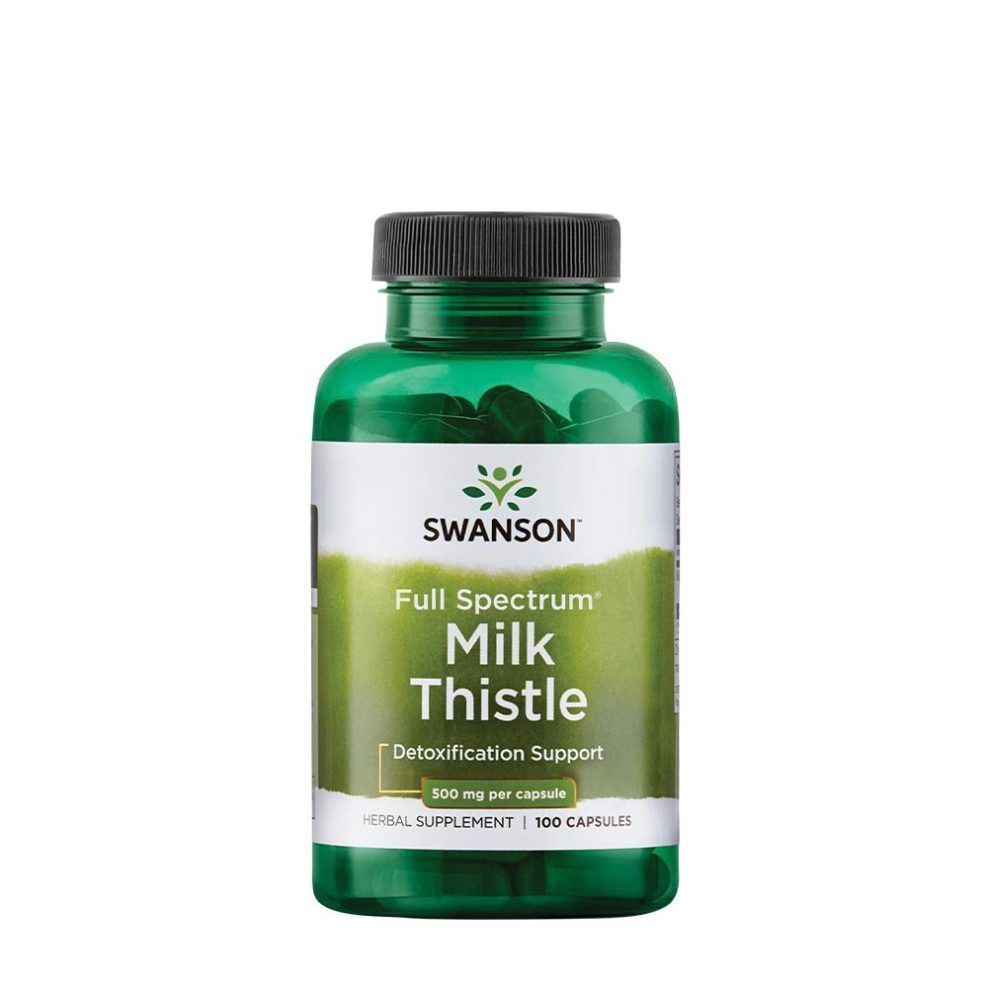Máriatövis, Swanson Milk Thistle, 100 kapszula