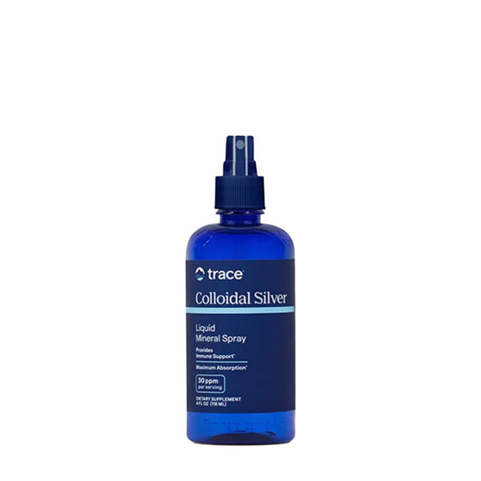 Kolloid ezüst spray, Trace Minerals Colloidal Silver Spray, 118 ml