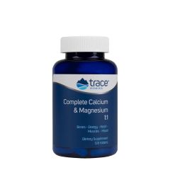 Kalcium-magnézium 1:1 arányban, Trace Minerals Complete Cal/Mag 1:1, 120 tabletta