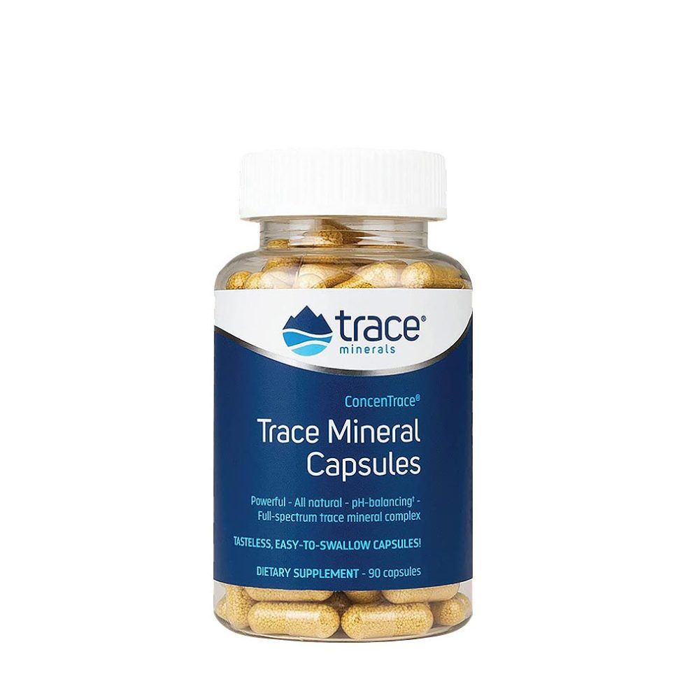 Nyomelem-komplex kapszula, Trace Minerals ConcenTrace Trace Mineral Capsules, 90 kapszula