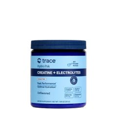 Kreatin elektrolitokkal, Trace Minerals Hydro Pak Creatine + Electrolytes, 201 g, ízesítetlen íz