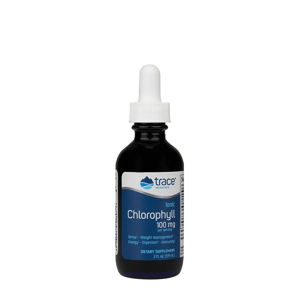 Ionos klorofill, Trace Minerals Ionic Chlorophyll, 59 ml