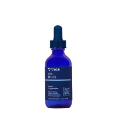 D3- és K2-vitamin, Trace Minerals Ionic Vitamin D3+K2, 59 ml