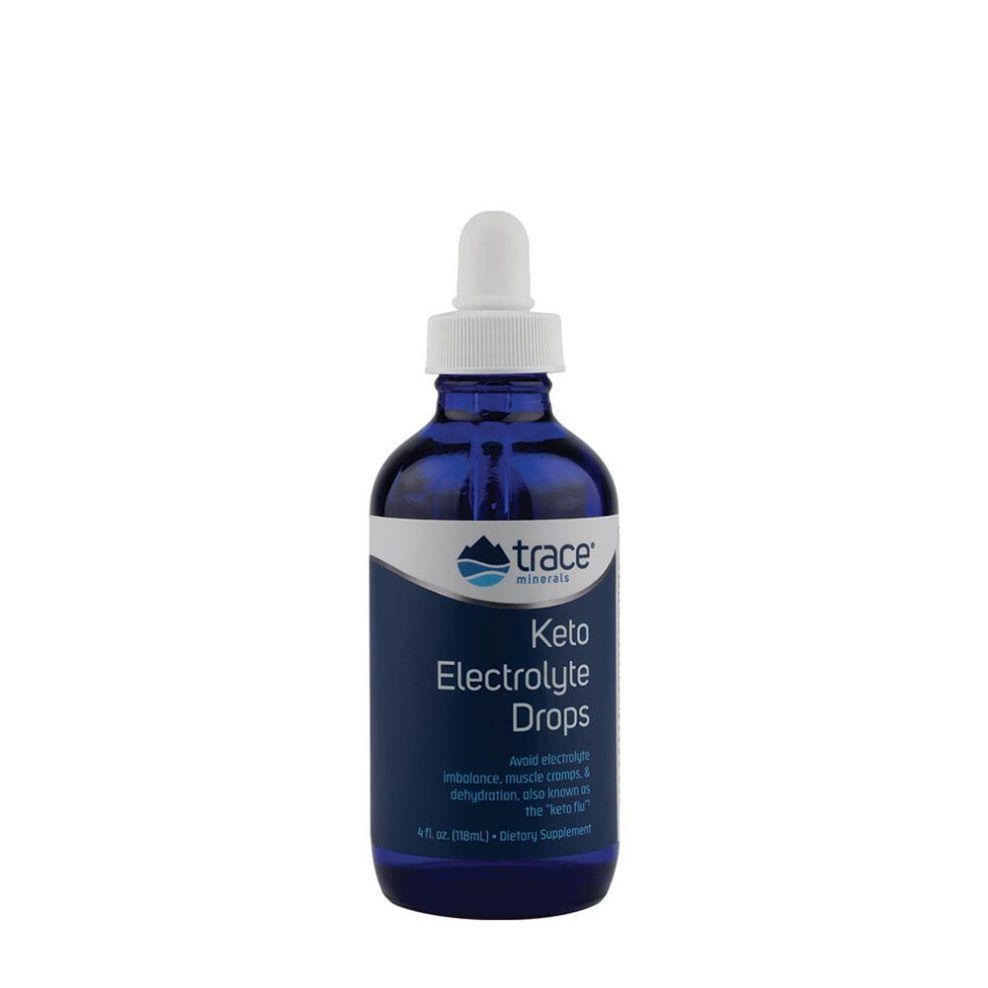 Keto elektrolitcseppek, Trace Minerals Keto Electrolyte Drops, 118 ml