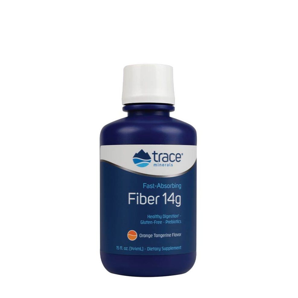 Rost 14 g, Trace Minerals Liquid Fiber 14 g, 144 ml