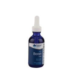 Bór 6 mg, Trace Minerals Liquid Ionic Boron 6 mg, 59 ml